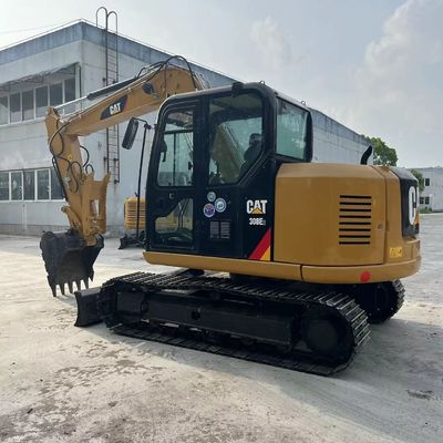 8 톤 CAT 308E2 중고용 Caterpillar Excavator 일본제품 중고용 CAT Crawler Excavator 건설 기계