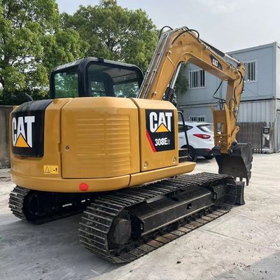 8 톤 CAT 308E2 중고용 Caterpillar Excavator 일본제품 중고용 CAT Crawler Excavator 건설 기계