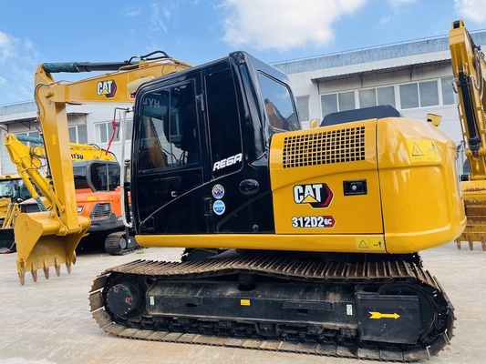 12 톤 90% 새로운 CAT 312D2GC 중고용 애벌레 발굴기 사용 된 CAT 크롤러 발굴기 CAT 312D 건설 기계