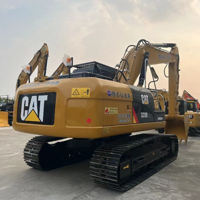 20930 kg Caterpillar 사용 된 CAT 320D 수압 크롤러 발굴기