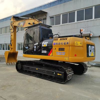 20930 kg Caterpillar 사용 된 CAT 320D 수압 크롤러 발굴기