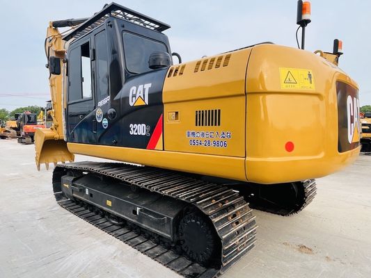100% 일본제 사용된 CAT 320D2 Caterpillar Excavator 중고용 수압 크롤러 디버 1CBM 버킷 용량