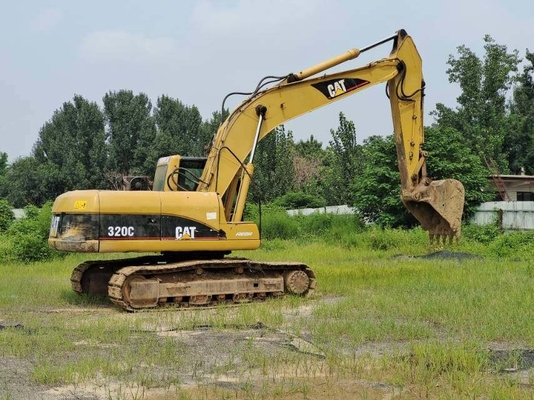 원본 CAT 320C 사용 된 크롤러 발굴기 20 톤 CAT 3066ATAAC 엔진을 가진 중고용 CAT 발굴기