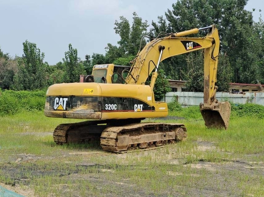 원본 CAT 320C 사용 된 크롤러 발굴기 20 톤 CAT 3066ATAAC 엔진을 가진 중고용 CAT 발굴기