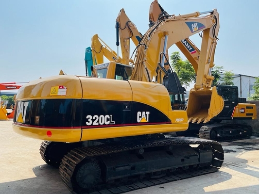 중고 20t 발굴기 사용 CAT 320CL Caterpillar Crawer 발굴기