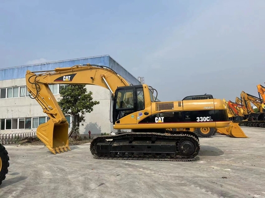 원본 일본 CAT 330C 사용중인 30 톤 중고용 애벌레 파기기 330B 330C 330D 330GC