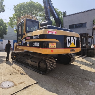 오리지널 CAT 320B 중고용 발굴기, Caterpillar 사용된 크롤러 디버 20톤 CAT 3066T 엔진