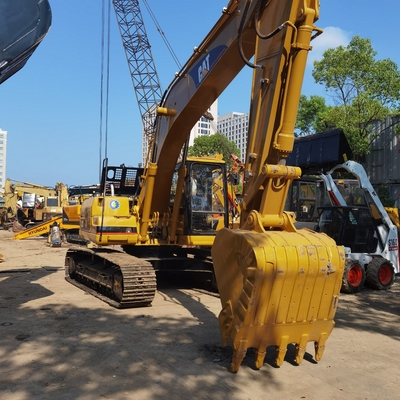 오리지널 CAT 320B 중고용 발굴기, Caterpillar 사용된 크롤러 디버 20톤 CAT 3066T 엔진