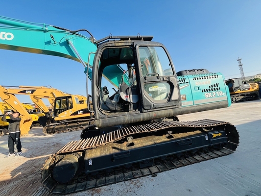원본 사용 된 Kobelco SK210LC-8 수압 크래버 발굴기 21 톤 중고 발굴기