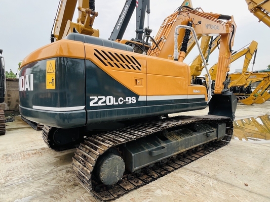 22톤 중고용 현대 디거 오리지널 중고용 현대 R220LC-9S 크롤러 발굴기
