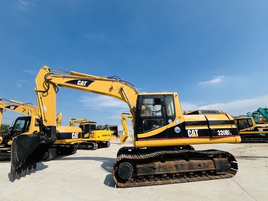 일본 오리지널 CAT 320BL 중고용 발굴기 20톤 Caterpillar 중고용 크롤러 디거 CAT 3066T 엔진