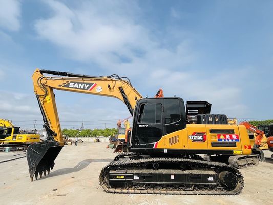 21톤 중고용 발굴기 사용된 Sany SY215C 수압 발굴기 1CBM 버킷 용량
