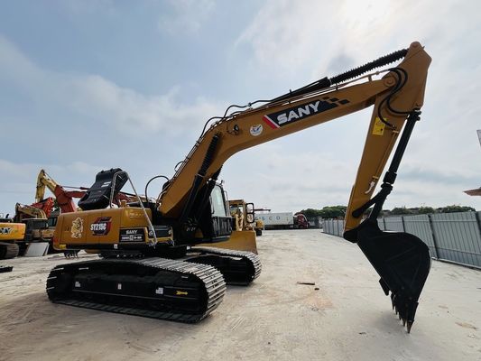 21톤 중고용 발굴기 사용된 Sany SY215C 수압 발굴기 1CBM 버킷 용량